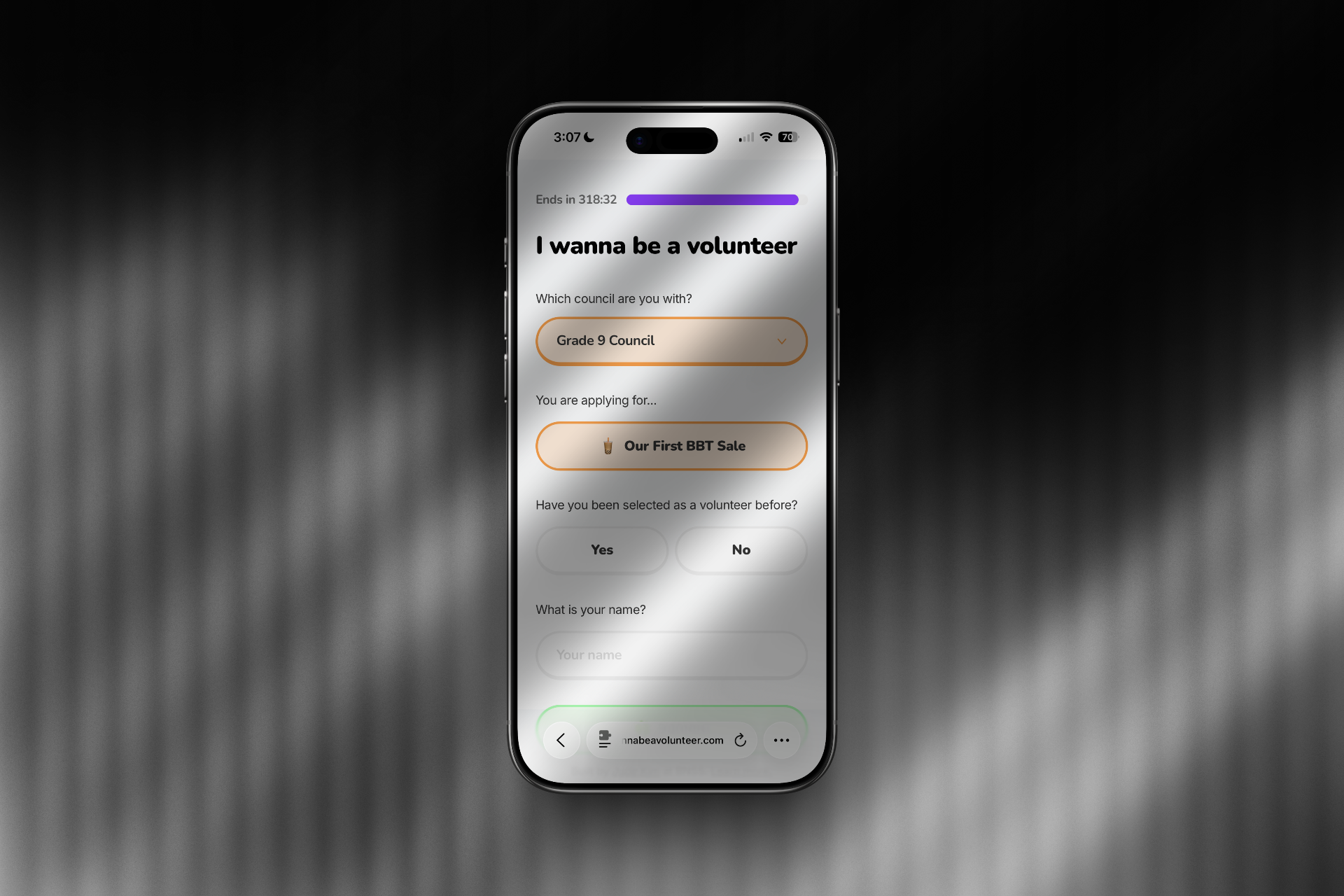 I Wanna Be a Volunteer